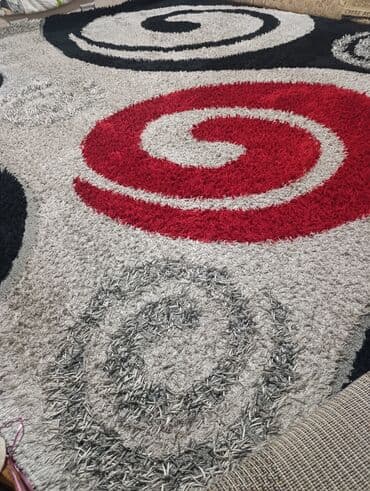 паласы для дома: Ковер Б/у, 400 * 200, Противоскользящая основа — 6