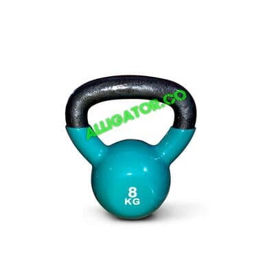 набор гирь для спорта: Гиря чугунная прорезиненная винил 8 кг новые в наличии — 1