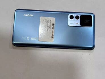 где дешевле купить телефон: Xiaomi, 12T, Колдонулган, 256 ГБ, түсү - Көк — 1