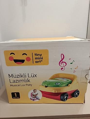 tech deck: Детский музыкальный горшок Tiny Mini Art «Musical Lux Potty». - — 1