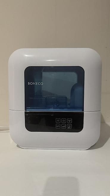 Увлажнитель воздуха Boneco, Ультразвуковой, Настольный, Bluetooth, Таймер, Сенсорное управление at lalafo.kg Увлажнитель воздуха Boneco, Ультразвуковой, Настольный, Bluetooth, Таймер, Сенсорное управление