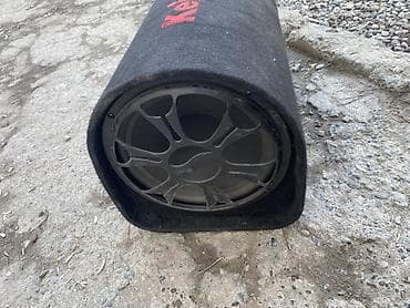 заглушка блока: Сабвуфер Kejays в тубусе для авто. Характеристики и возможности: - — 3