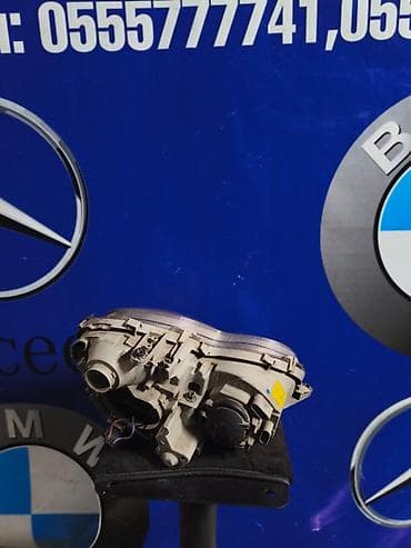 стекляные: Передняя левая фара Mercedes-Benz 2002 г., Б/у, Оригинал, Япония — 2