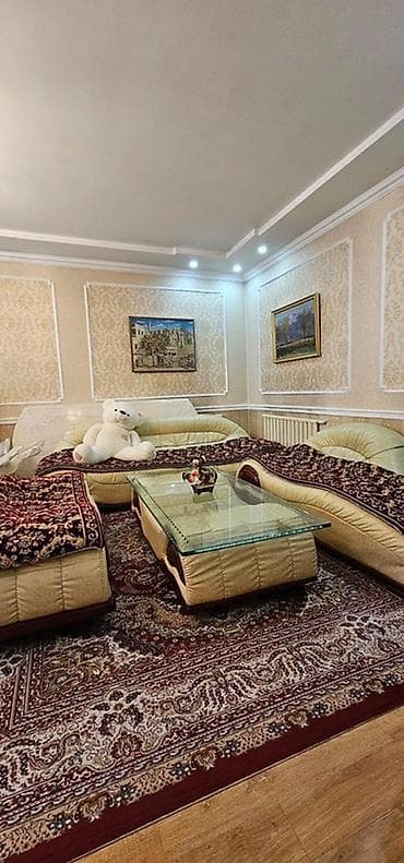 столы со стульями гостинные: Гарнитур для зала, Журнальный стол, Дерево, цвет - Коричневый — 1
