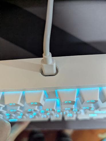 s pen: Клавиатура, LANGTU, Механическая, Проводное подключение, Размер: 80% — 5