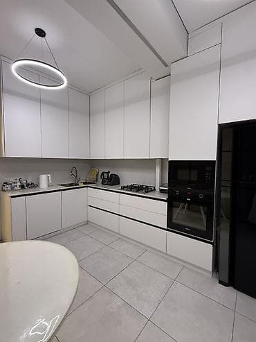 3 бөлмө, 106 м², Алтын чарчы Элитка, 8 кабат, Евро оңдоо — 2