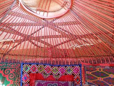Юрты: Традиционная кочевая юрта (казахская/киргизская), полностью — 1