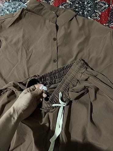 soft shell: Мужской комплект из двух предметов: рубашка + брюки. - Цвет: теплый — 3