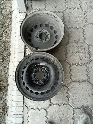 diska r13: Железные Диски R 15 BMW, Комплект, отверстий - 5, Б/у — 4