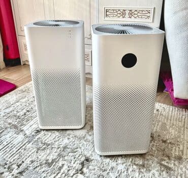 Воздухоочиститель MiJia Настольный, До 50 м², Воздушный, НЕРА, Антибактериальный