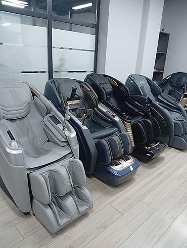 купить кресло массажное: Массажное кресло, Новый, В рассрочку, Бесплатная доставка, цвет - Серый — 9