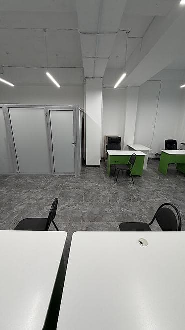 сдаю 2 кв аламедин 1: Аренда офисов, 51 м², В жилом комплексе, С видом на горы, 1 линия, С оборудованием — 7