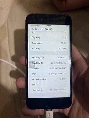 Apple iPhone: IPhone 7, 32 ГБ, Черный, Кабель — 1