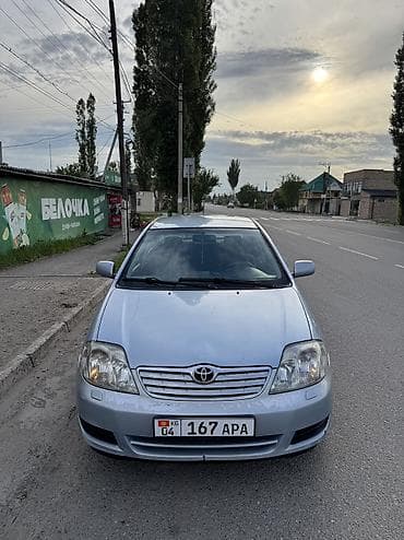 Toyota: Toyota Corolla: 2004 г., 1.6 л, Механика, Газ, Седан — 2