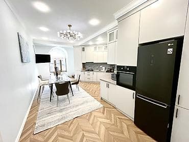 seven development: 3 комнаты, 152 м², Асанбай мкр Элитка, 13 этаж, Евроремонт — 6
