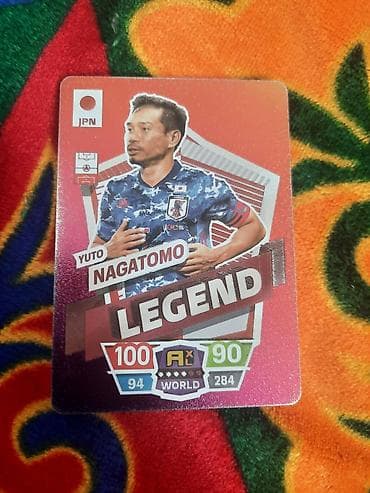 Детский мир: Коллекционная карточка World Football Stars — Yuto Nagatomo (JPN) — 1