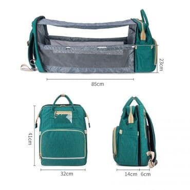 рюгзак для мам: Сумка-рюкзак трансформер для мамы с кроваткой Baby Mom +бесплатная — 9