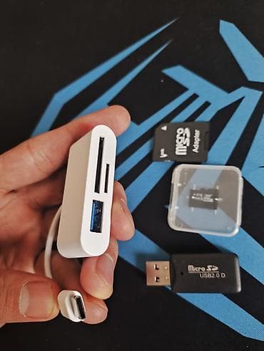 dvd usb: Многофункциональный кардридер/хаб с USB‑C - Разъёмы: - Слот для — 1