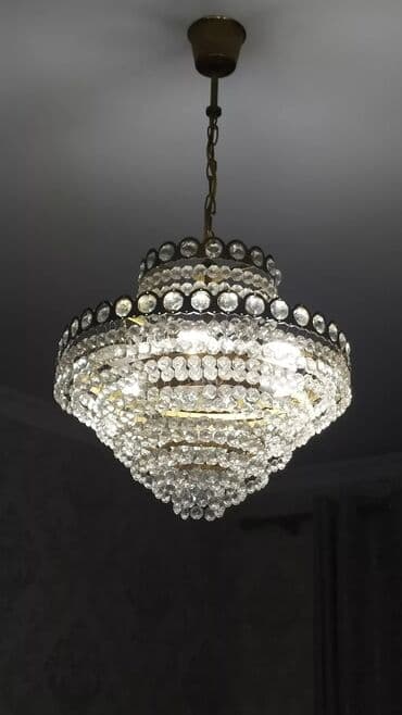 купить люстру в зал: Продаю хрустальную люстру производства ЧССР . В идеальном состоянии — 2
