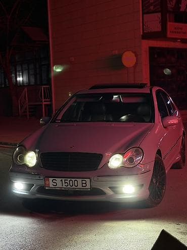 электр унаа: Mercedes-Benz C-Class: 2004 г., 3.2 л, Автомат, Бензин, Седан — 1