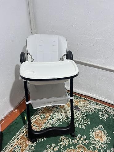 Балдар эмереги: Тамактандыруучу отургуч, Башка бренд, Пластик, Отургучтун башка түрү, түсү - Ак — 5