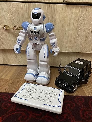 Игрушки и транспорт для детей — комплект 1) Программируемый робот