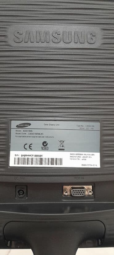 монитор самсунг 22 дюйма: Монитор, Samsung, Б/у, LED, 21" - 22" — 2