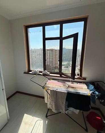 osh flat: 1 комната, 44 м², Ак-Кеме (старый аэропорт) Элитка, 11 этаж, Евроремонт — 6