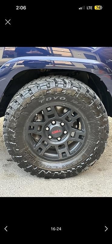 Колеса в сборе 265 / 70 / R 17, Всесезонная, Б/у, Комплект, Внедорожные (АТ/МТ), отверстий - 6 at lalafo.kg Колеса в сборе 265 / 70 / R 17, Всесезонная, Б/у, Комплект, Внедорожные (АТ/МТ), отверстий - 6