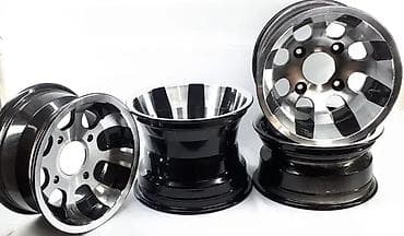 донголок бу 14: Колеса в сборе R <13, Всесезонная, Б/у, Комплект, Внедорожные (АТ/МТ), Литые, отверстий - 4 — 2