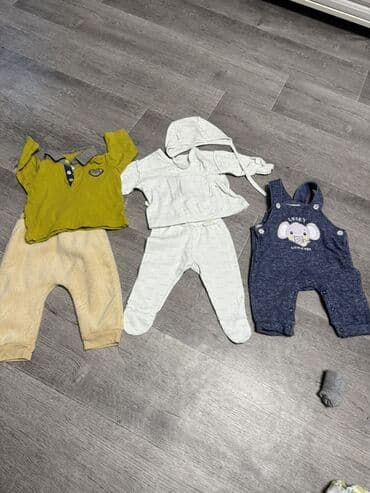 Детский мир: Комплект, цвет - Голубой — 7