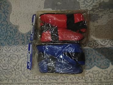 обувь 37: Защита стоп ITF Daedo, размер XL — пара синих и пара красных. - — 1