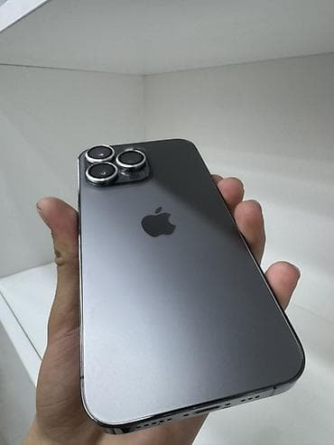 ios: IPhone 13 Pro, Б/у, 256 ГБ, Черный, Зарядное устройство, Защитное стекло, 81 % — 3