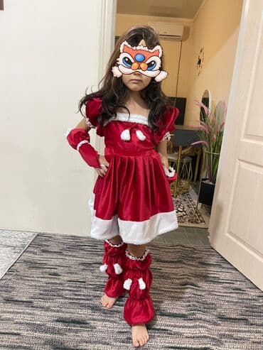 детские платья на прокат бишкек инстаграм: Комплект, цвет - Красный, Новый — 3
