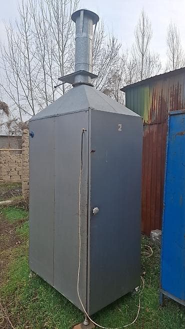 компрессор электрический: Промышленная коптильная камера - Вертикальная — 1