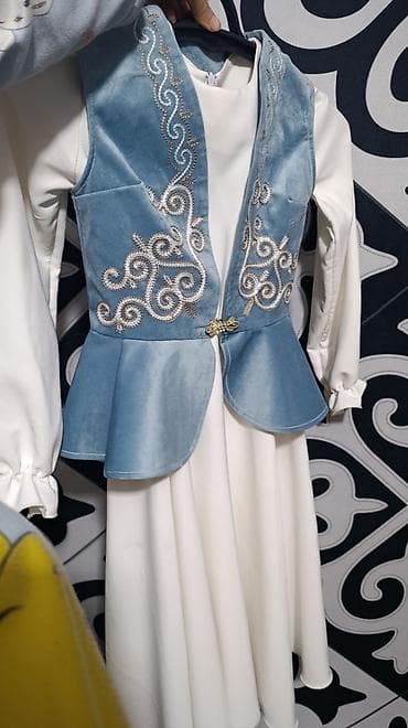 кожаный жилет: Комплект, цвет - Белый — 3