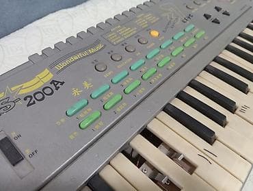 Синтезаторлар: Синтезатор-детская электронная клавиатура YS-200A (Wonderful Music) - — 2