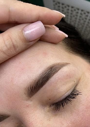 паста для бровей: Перманентный макияж, Пудровое напыление, С выездом на дом — 2