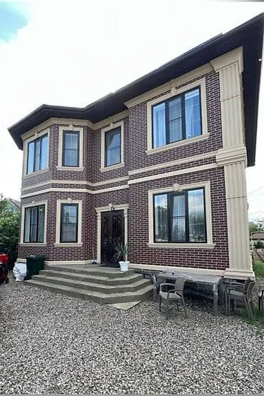 Фасадные работы: Ремонт фасада, Утепление фасада, Фасадный декор | Рамки, Туникафон | Мрамор, Жидкий травертин, Сары-Таш | Penoplex, Базальт Больше 6 лет опыта — 4