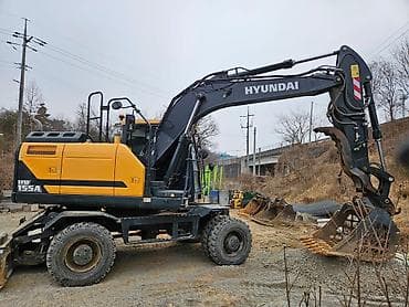 wolsvagen caddy: Экскаватор, Hyundai, 2022 г., Колесный — 3