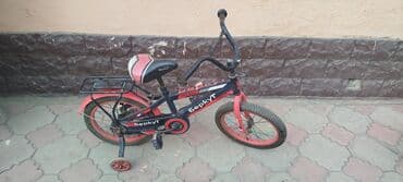 Музыкальные инструменты: Детский велосипед, 4-колесный, 4 - 6 лет, Б/у — 1