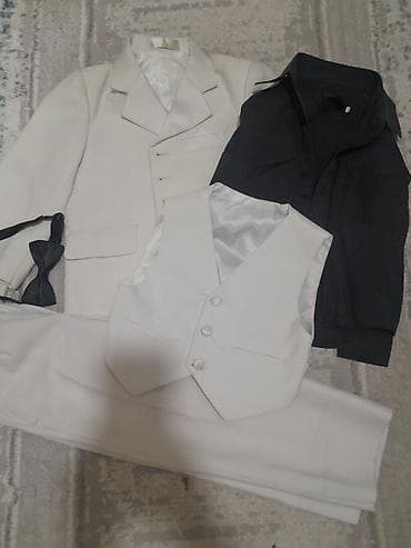 костюм детские: Комплект, цвет - Белый — 1