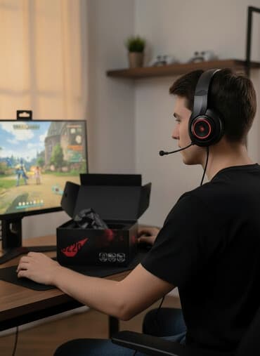 сколько стоят наушники p9: Полноразмерные, Bloody, Новый, Проводные, Геймерские — 1