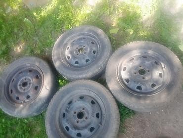 шины бу бишкек 15: Дөңгөлөктөр монтажда 175 / 65 / R 14, Жай, Колдонулган, Комплект, Жеңил унаалар, Темир, тешиктери - 4 — 1