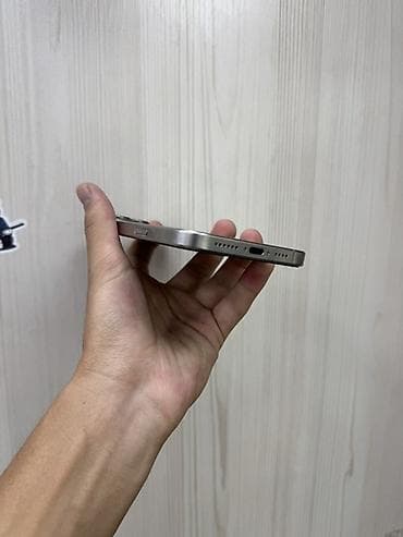 aiphon x: IPhone 16 Pro Max, Б/у, 256 ГБ, Natural Titanium, Защитное стекло, Чехол, В рассрочку, 89 % — 6