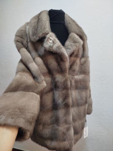 Киреге берилүүчү кийимдер: Шуба, Норка, Тизеден, 4XL — 1