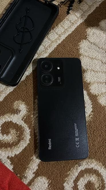 Скупка техники: Redmi, Redmi 13C, Б/у, цвет - Черный, 2 SIM — 2