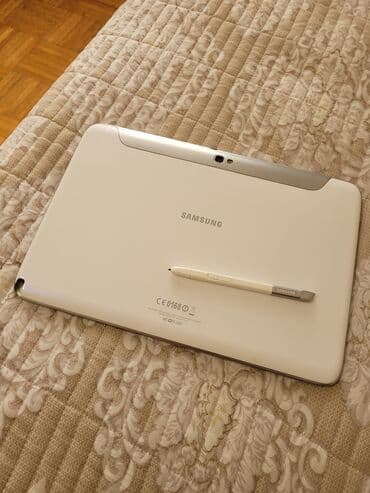 микро флешки: Планшет, Samsung, память 16 ГБ, 10" - 11", 3G, Б/у, Детский цвет - Белый — 3