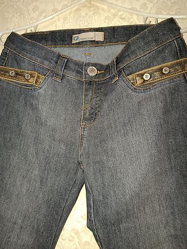 джинс костюм: Джинсовый комплект CREATURE: куртка + брюки - Материал: плотный деним — 2