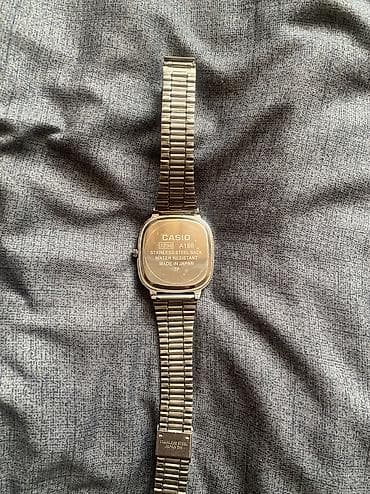 Зер буюмдар: CASIO A168 (модуль 3298) — классические кварцевые наручные часы — 4